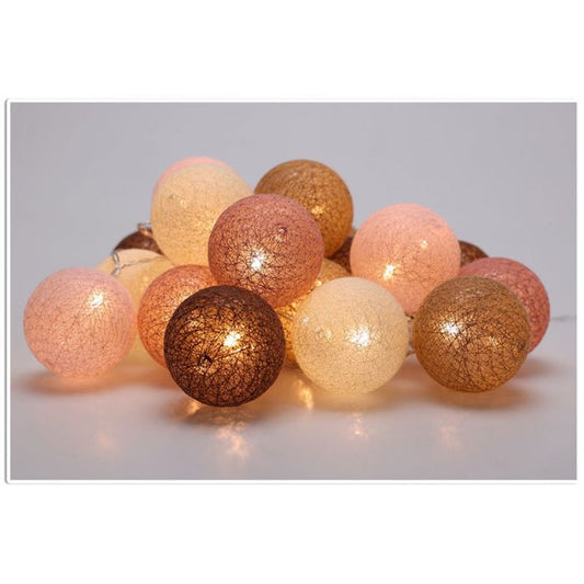 Lampion roze Ledverlichting