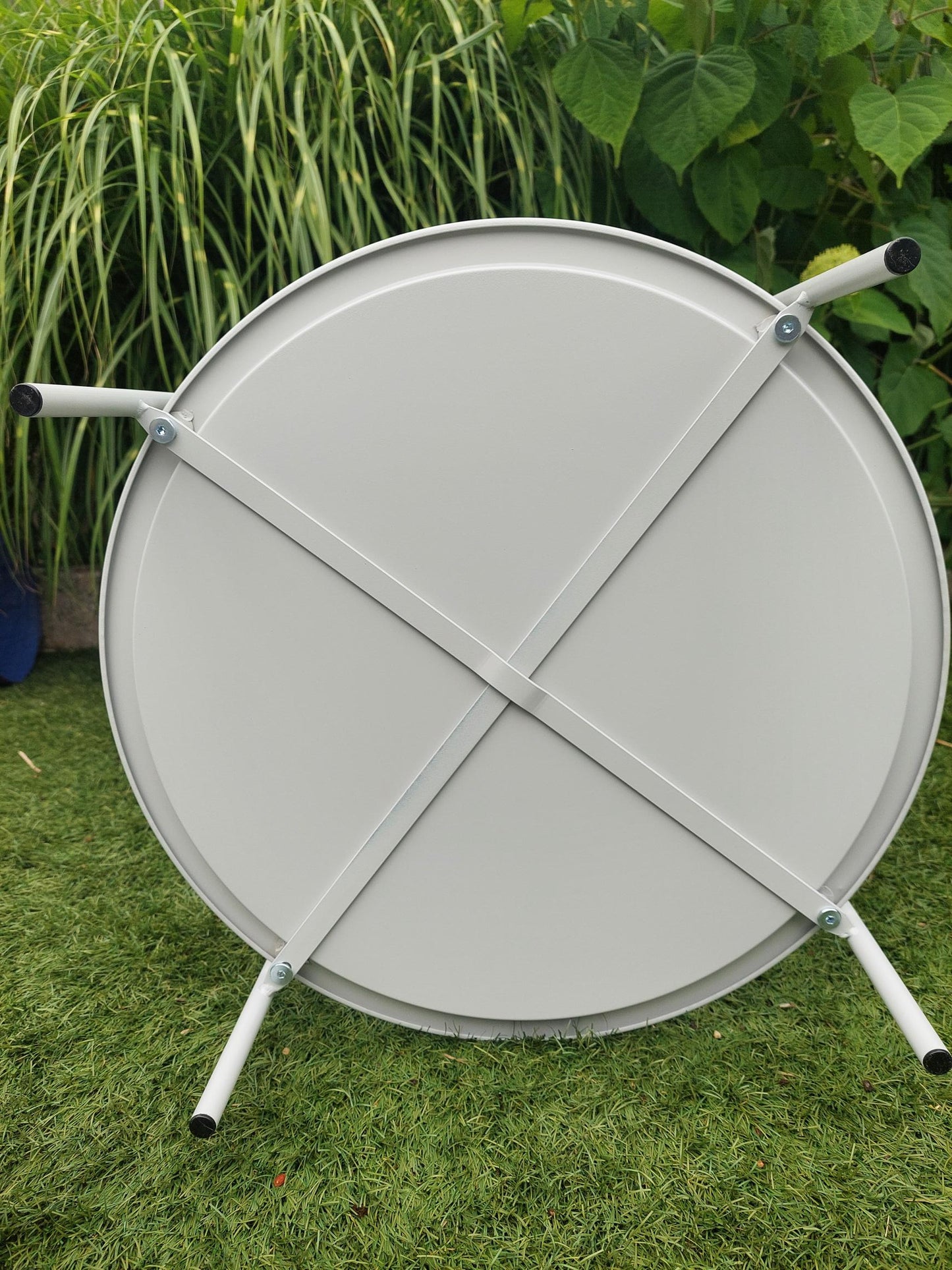 multifunctionele plantentafel buiten - licht grijs