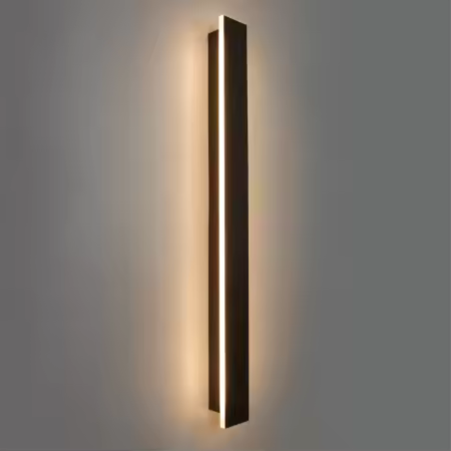 Moderne Wandlamp Buiten – 80cm Zwart IP65 – Gevel & Tuinverlichting