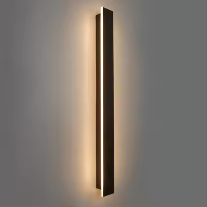 Moderne Wandlamp Buiten – 80cm Zwart IP65 – Gevel & Tuinverlichting