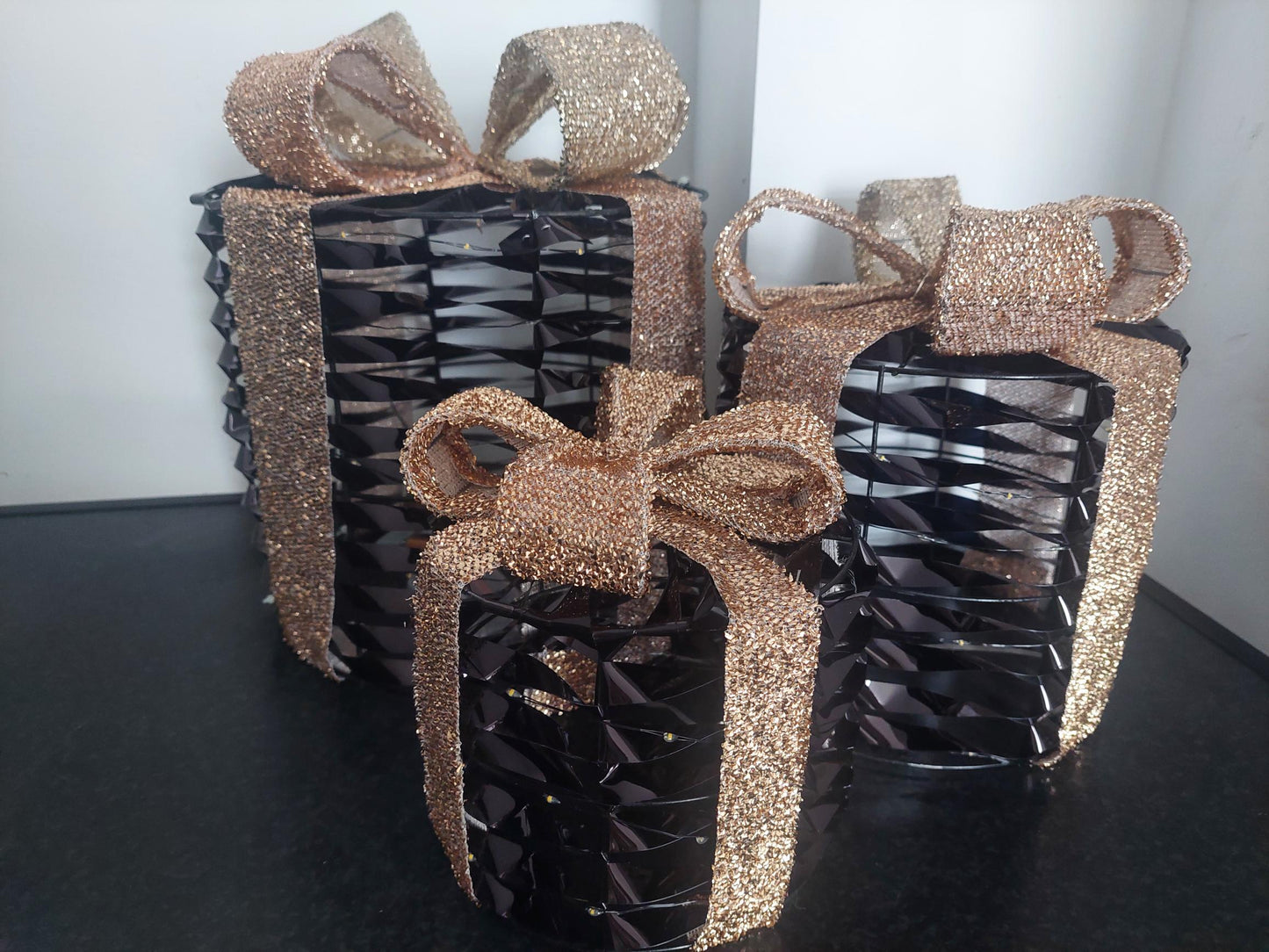 Kerstversiering - kado - verlichting - LED - binnen